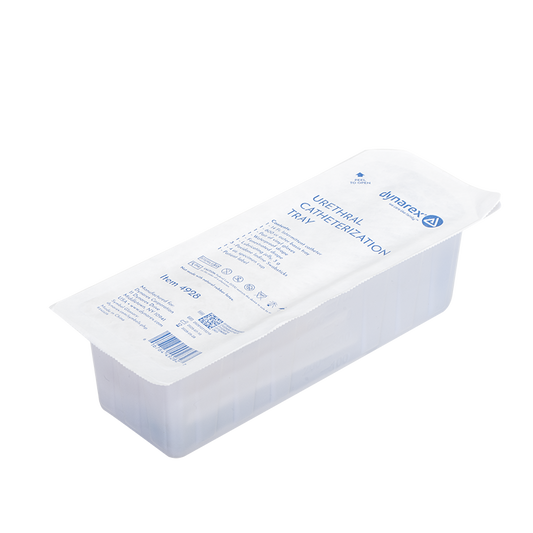 Urethral Intermittent Catheter Latex Free Tray - Sterile