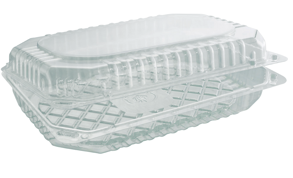 PS Clear Container 9.06 in x 6.18 in