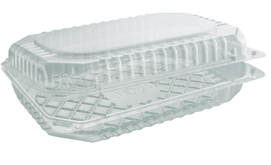 PS Clear Container 9.06 in x 6.18 in