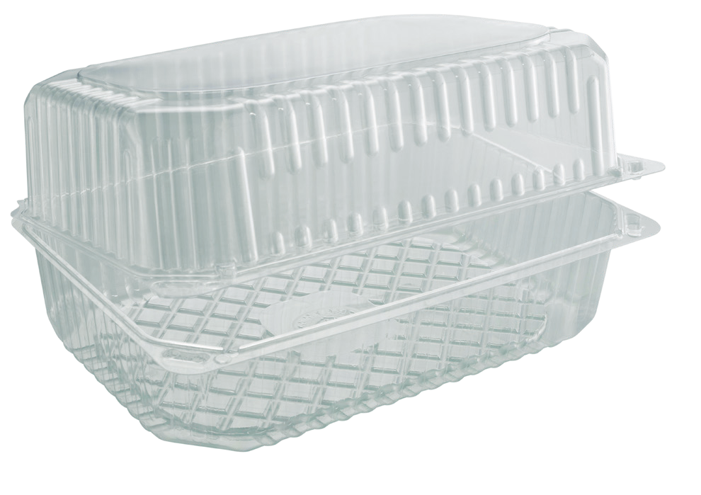 PS Clear Container 9.65 in x 6.73 in