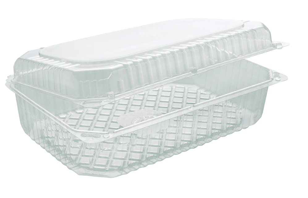 PS Clear Container 10.4 in x 6.97 in