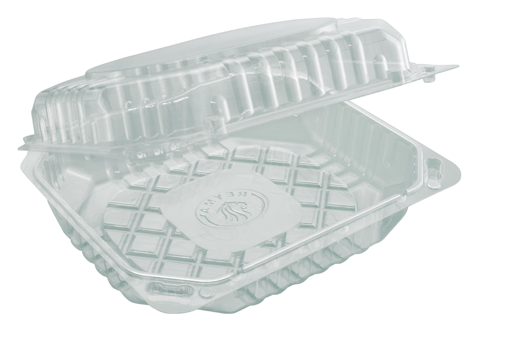 PS Clear Container 6.14 in x 5.31 in
