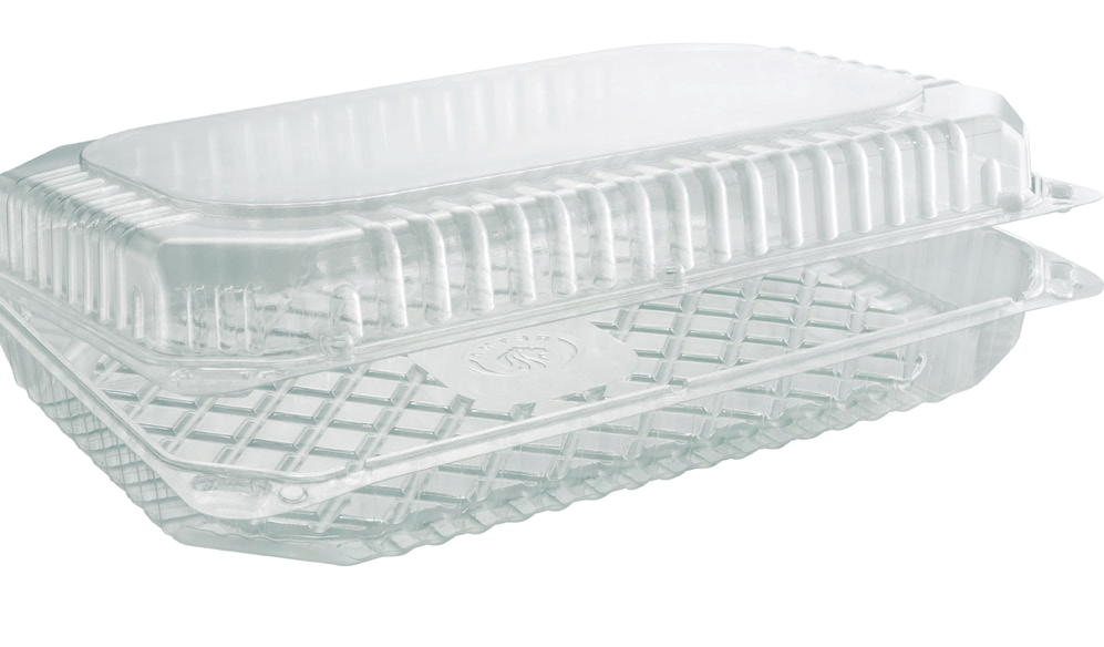 PS Clear Container 10.4 in x 7.05 in