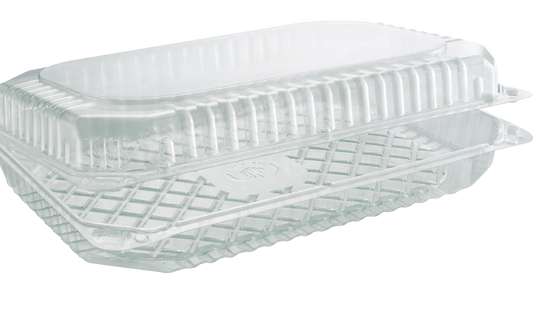 PS Clear Container 10.4 in x 7.05 in