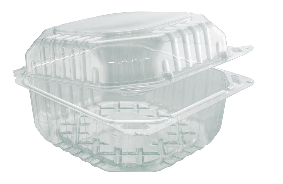 PS Clear Container 5.59 in x 5.20 in