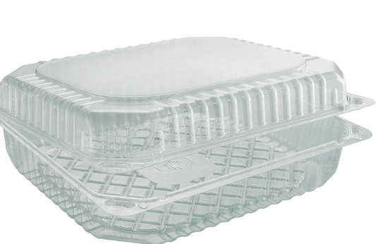 PS Clear Container 8.58 in x 7.60 in
