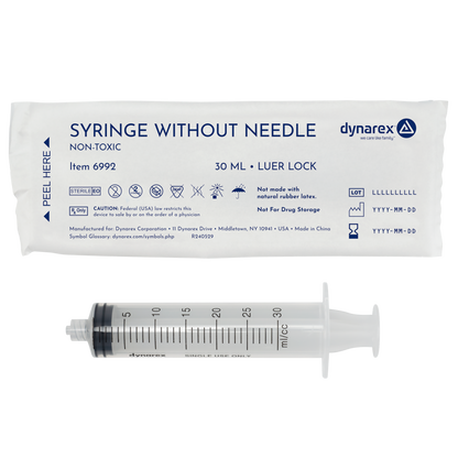 Syringe - Luer Lock 30 cc - 6992