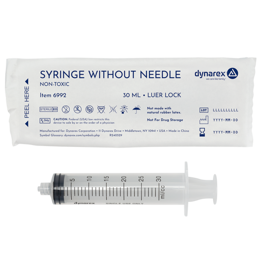 Syringe - Luer Lock 30 cc
