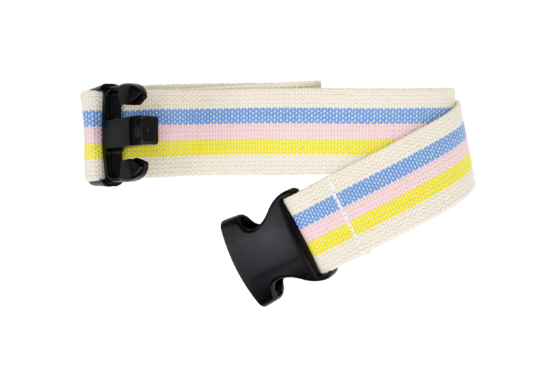 Gait Belt - Plastic Buckle - Multi-Color - 60 x 2in - 4354