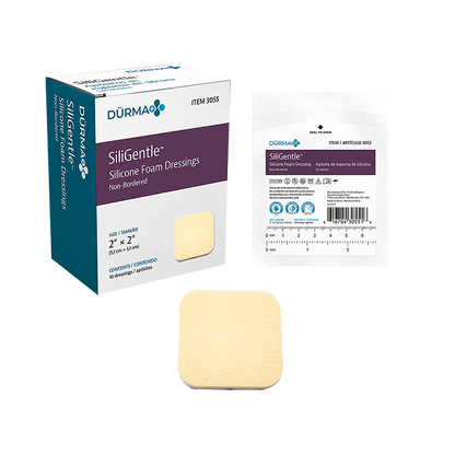 SiliGentle - Non-Adhesive Silicone Foam Dressing