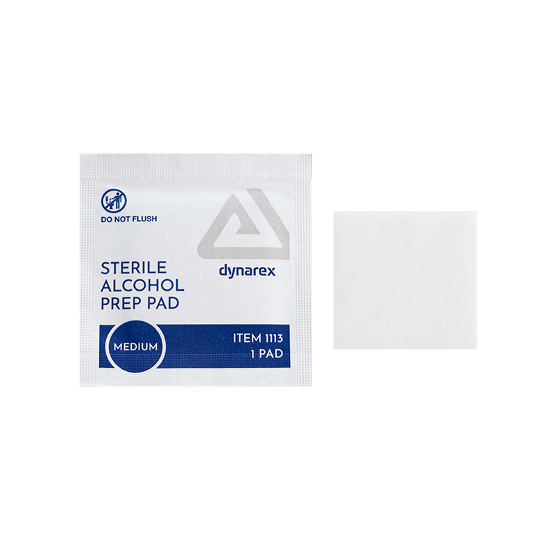 Alcohol Prep Pad Sterile- Medium - 1113