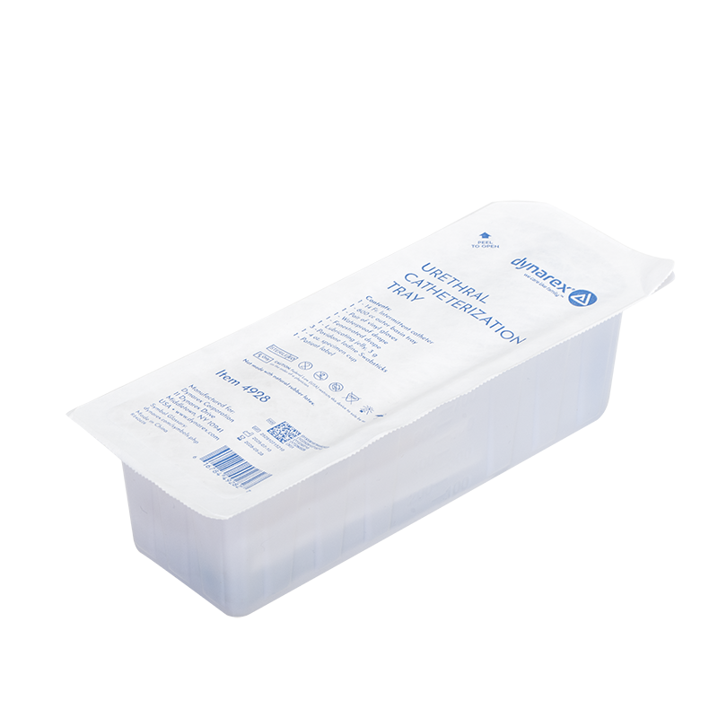 Urethral Intermittent Catheter Latex Free Tray - Sterile