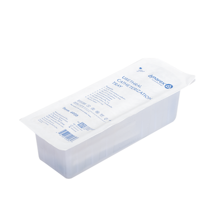 Urethral Intermittent Catheter Latex Free Tray - Sterile