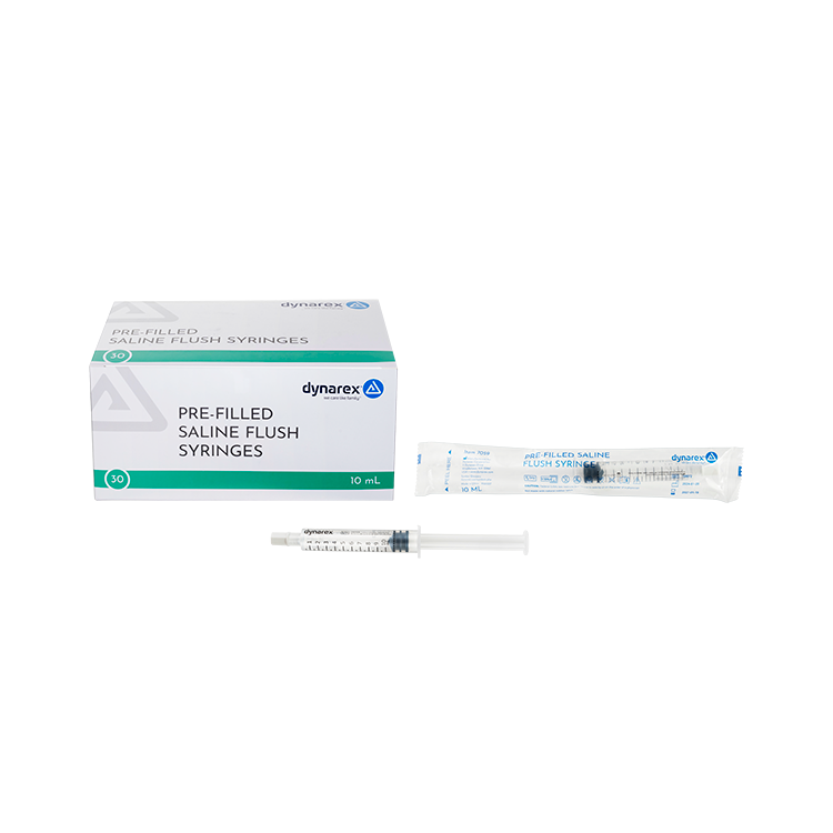 Pre-Filled Saline Flush Syringe, 10 mL